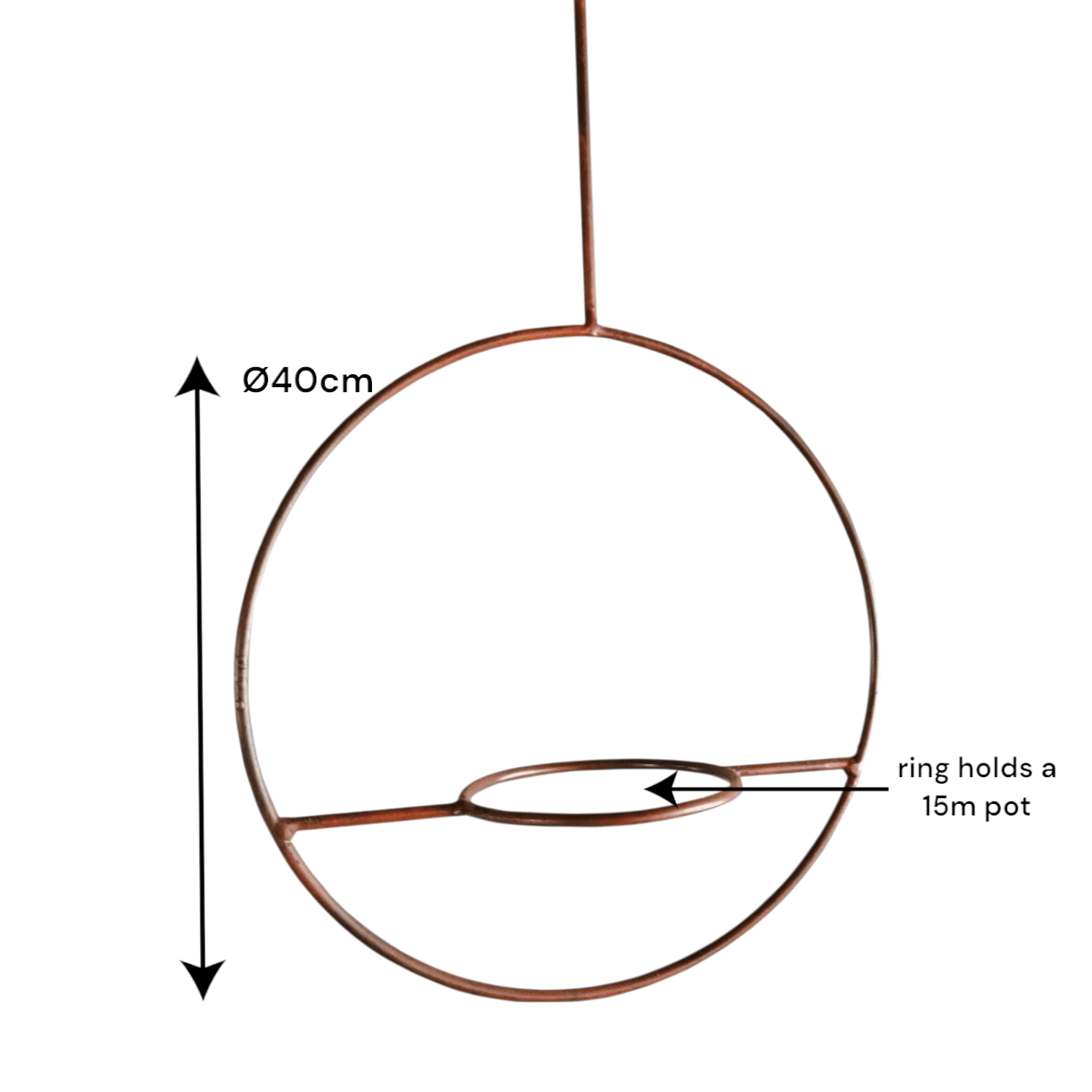 Round Potholder Hanging - 15cm - Image 2