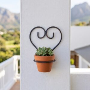 Heart-Shaped Succulent Wall Planter