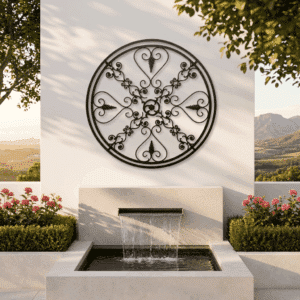 Stylish garden with harmonious trellis South Africa
