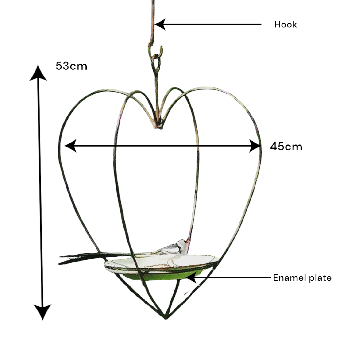 Heart Birdfeeder - Image 2