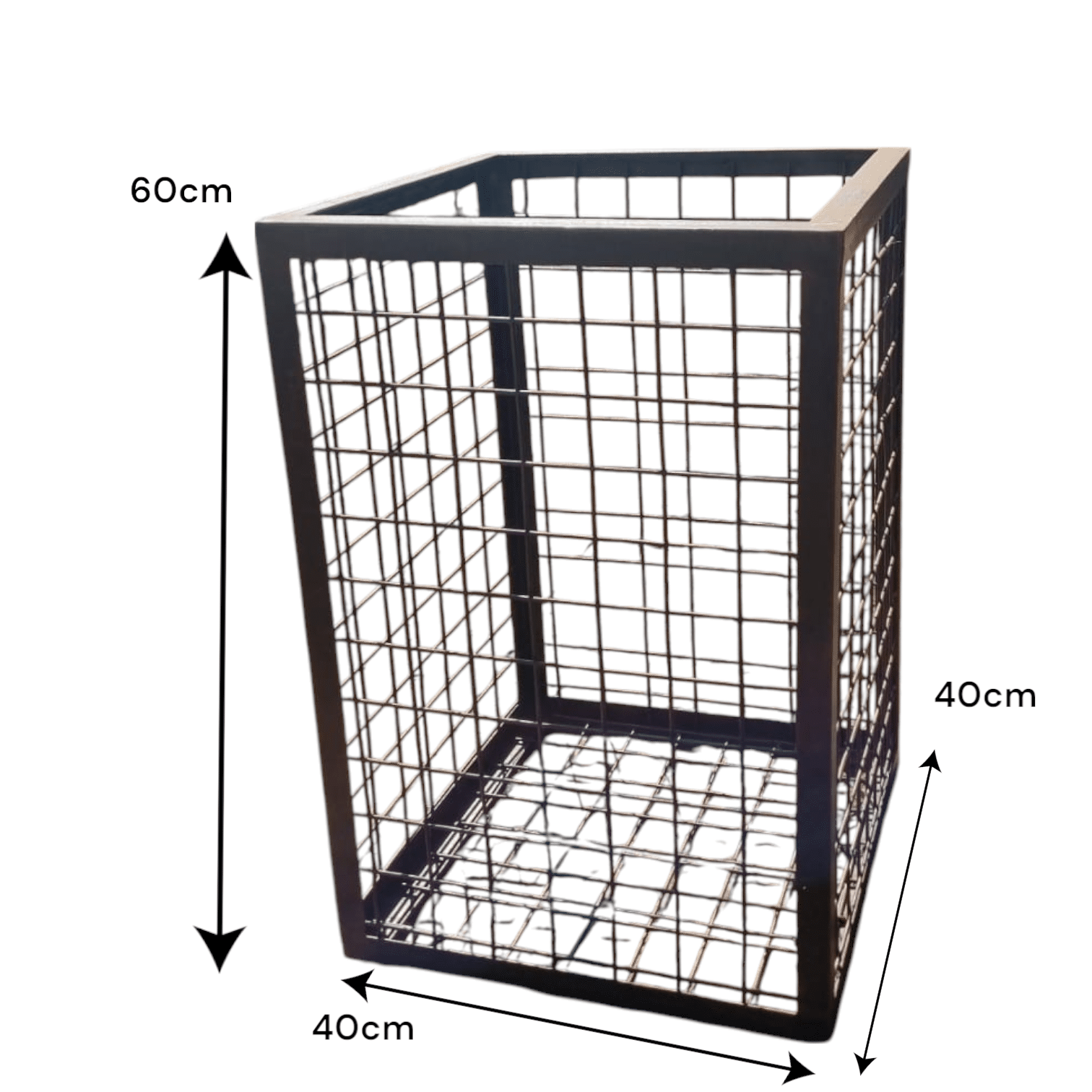 Classic Garden Gabion - 40x40x60cm - Image 2