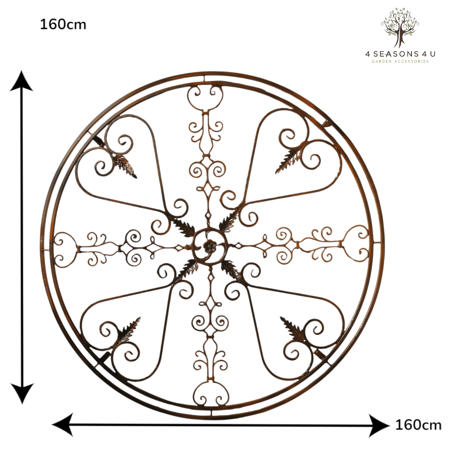 Trellis Round - Ø160cm - Image 2