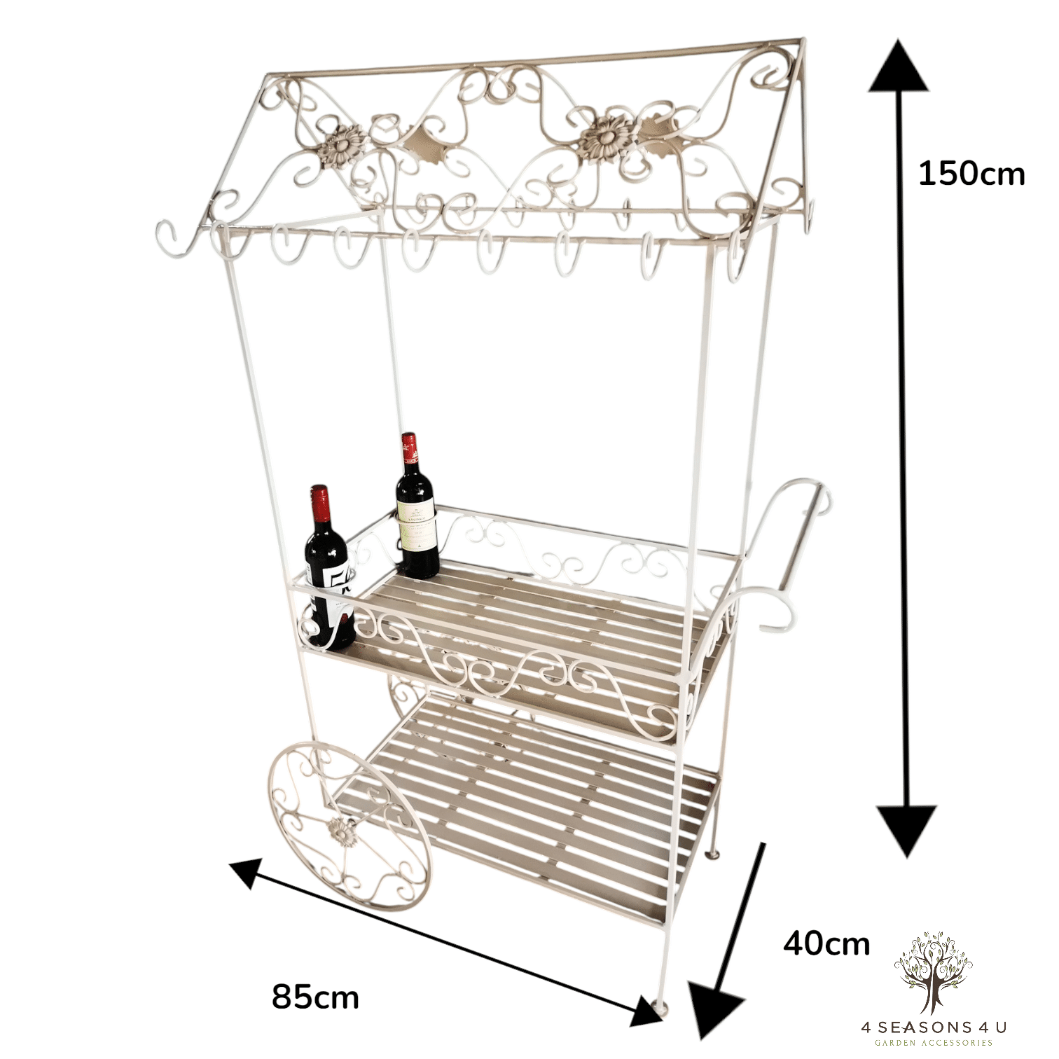 Vintage Tea Trolley - Image 2