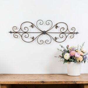 Fleur de Lis Leaf Panel
