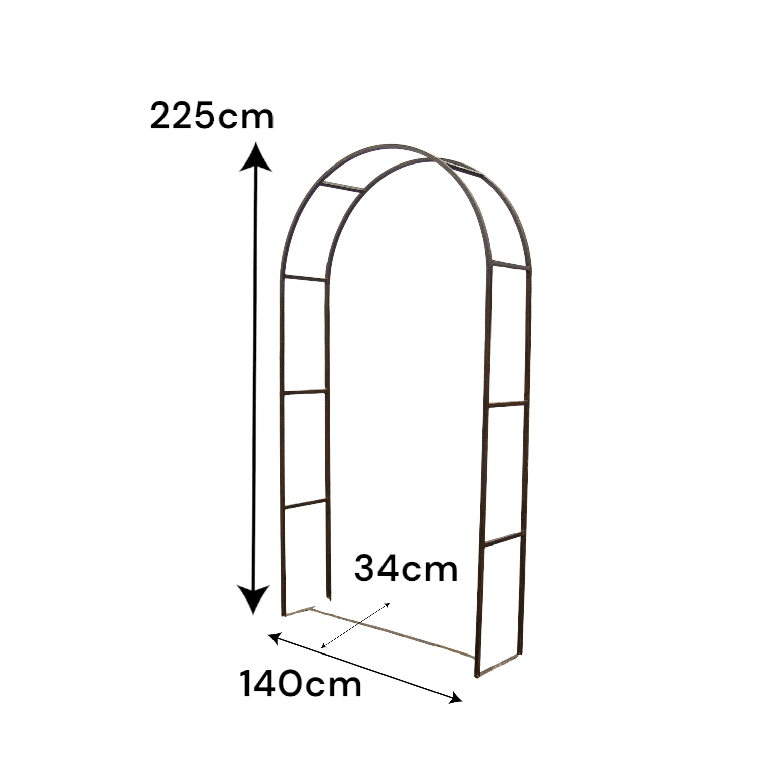 Arch Arianne 1.4m Dimensions
