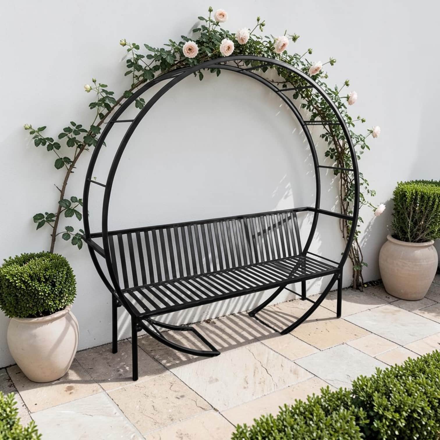 Arch Round - Bench & Backrest