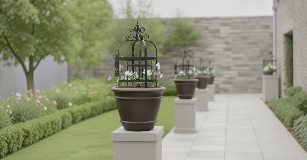 Garden obelisk Lara small