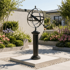 Premium wrought iron sundial SA