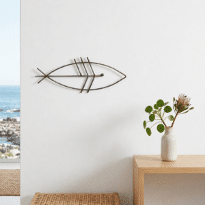 Coastal minimalist with natural accents