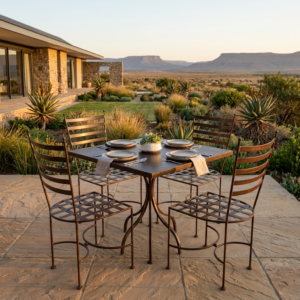 Lily Square Dining 4 – Solid Top